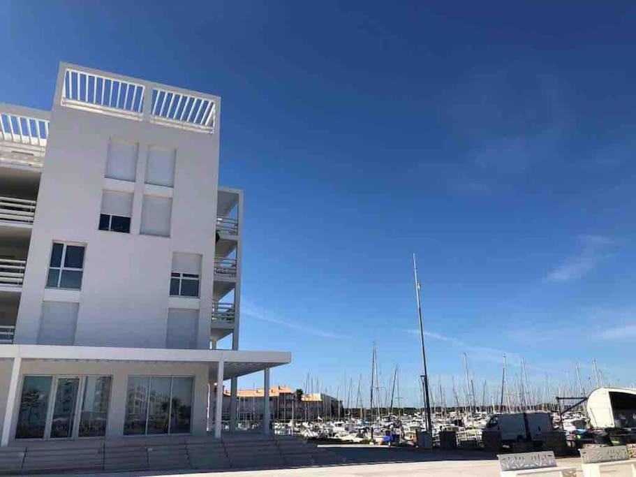 Les Voiles Blanches T2 Luxe A 100M De La Plage Leucate Exterior photo